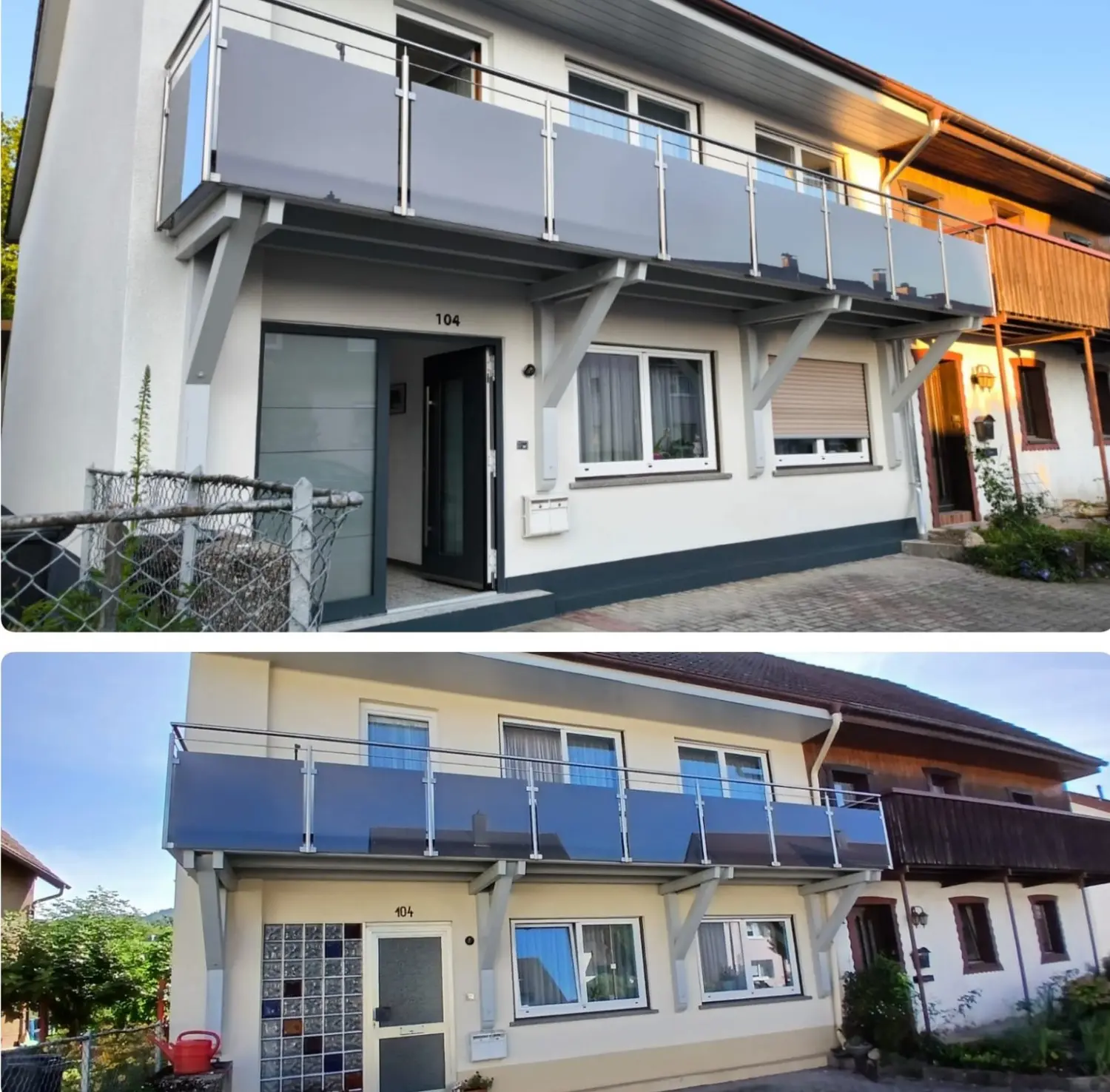 vor und nach der Renovierung